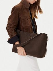 GINO ROSSI Torebka EO-LARA-513-518-2 Brązowy. Brązowe torebki do ręki damskie Gino Rossi, bez wzorów, ze skóry, bez dodatków. Za 429.99 zł.