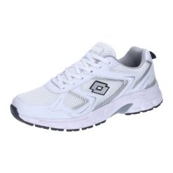 Buty sportowe unisex Lotto KITAURA. Białe obuwie sportowe damskie Lotto, bez wzorów, trekkingowe. W wyprzedaży za 138.00 zł.