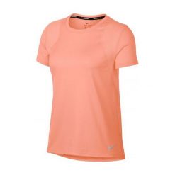 Nike Koszulka damska W Run Top SS Tee pomarańczowa r. M (890353-827). Bluzki damskie marki Nike. Za 80.04 zł.