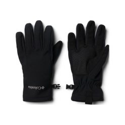 Rękawiczki damskie Columbia Kruser Ridge II Softshell. Czarne rękawiczki damskie Columbia, bez wzorów, z softshellu. Za 268.00 zł.
