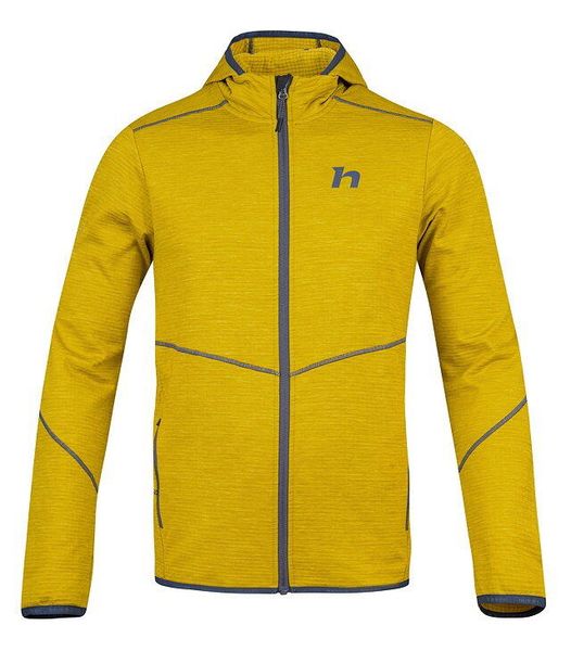 Bluza dresowa z kapturem Hannah Damar. Żółte bluzy męskie Hannah, m, bez wzorów, z dresówki, bez kaptura, na fitness i siłownię. Za 401.25 zł.