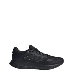 Buty Runfalcon 5 Running. Czarne obuwie sportowe damskie Adidas, bez wzorów, do biegania. Za 259.00 zł.