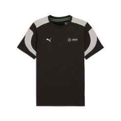 Koszulka Puma MAPF1 MT7+. Czarne koszulki sportowe męskie Puma, l, bez wzorów, z bawełny, bez kołnierzyka, bez ramiączek. Za 116.99 zł.