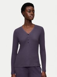 Triumph Koszulka piżamowa Mix&Match 10225031 Granatowy Regular Fit. Niebieskie piżamy damskie Triumph, bez wzorów, z syntetyku, bez ramiączek. Za 99.99 zł.