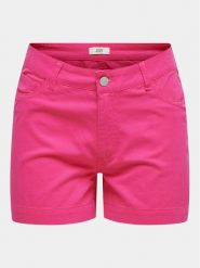 JDY Szorty jeansowe Avery 15322145 Różowy Regular Fit. Czerwone szorty damskie JDY, l, bez wzorów, z bawełny. Za 89.99 zł.
