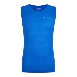 Tank top Falke Ultralight Cool. Niebieskie bielizna termoaktywna męska Falke, m, bez wzorów, bez kołnierzyka. Za 294.50 zł.