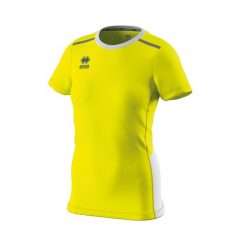Koszulka damska Errea Konnor. Białe koszulki sportowe damskie ERREA, l, z aplikacjami, z materiału, bez kołnierzyka, bez ramiączek, do biegania. Za 139.00 zł.