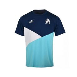 Koszulka OM 2023/24. Białe koszulki sportowe męskie Puma, bez wzorów, bez kołnierzyka, bez ramiączek, do piłki nożnej. W wyprzedaży za 202.45 zł.