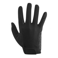 Długie rękawice Gonso. Czarne rękawiczki męskie Gonso, bez wzorów, sportowe. Za 219.00 zł.