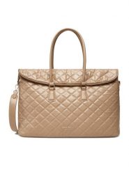 Nine West Torebka CEO-SOPHIA-LA374-4066 Beżowy. Brązowe torebki do ręki damskie Nine West, bez wzorów, z materiału, bez dodatków. Za 299.99 zł.