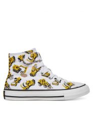 Converse Trampki Chuck Taylor All Star Construction Truck Easy-On A10766C Biały. Białe trampki i tenisówki chłopięce Converse, bez wzorów, z materiału, retro, bez zapięcia. Za 179.99 zł.