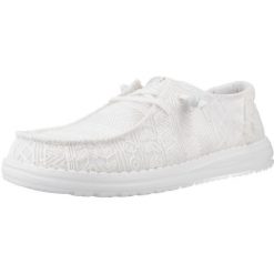 HEYDUDE Damskie Mokasyny Wendy Crochet Lace. Białe mokasyny damskie Hey dude, z materiału. Za 289.00 zł.