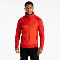 Bluza turystyczna męska Assimilate Core Stretch. Czerwone bluzy męskie Dare 2b, na zimę, m, bez wzorów, bez kaptura. W wyprzedaży za 219.00 zł.