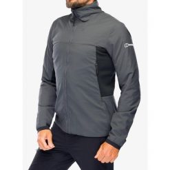 Kurtka polarowa męska Berghaus MTN Guide MW Hybrid Jacket. Szare bluzy męskie Berghaus, na zimę, m, bez wzorów, z polaru, bez kaptura. Za 701.99 zł.