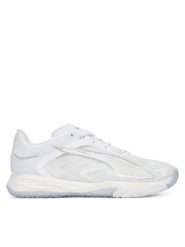 Puma Buty halowe Accelerate Nitro Sqd 4 108440 02 Biały. Białe buty sportowe męskie Puma, z materiału, bez zapięcia. Za 599.99 zł.