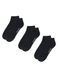 Sprandi Skarpety krótkie 0MB-003-AW23 (3-pack) Czarny. Czarne skarpety męskie Sprandi, bez wzorów, z bawełny. Za 39.99 zł.