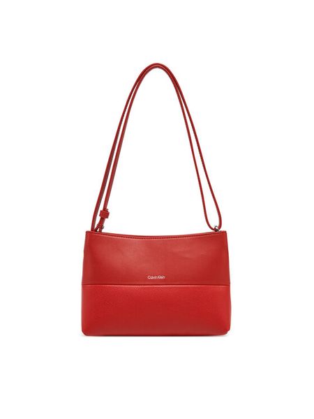 Calvin Klein Torebka Ck Mixmedia Convertible Sm Bag K60K613009 Czerwony. Czerwone torebki do ręki damskie Calvin Klein, bez wzorów, ze skóry, bez dodatków. Za 199.99 zł.