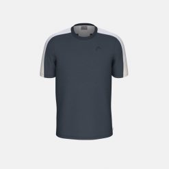 PLAY TECH Męska Koszulka Polo. Niebieskie koszulki sportowe męskie Head, m, bez wzorów, bez kołnierzyka, bez ramiączek, tenisowe. Za 280.00 zł.