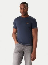 Aeronautica Militare Komplet 2 par bokserek AM1UTI003B Granatowy. Niebieskie bokserki męskie Aeronautica Militare, l, bez wzorów, z bawełny. Za 159.99 zł.