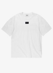 Tesla Prosto Jacquard Label T-shirt KL261MTEE1041 białe M. Białe t-shirty męskie Tesla, m, bez wzorów, bez kołnierzyka. Za 148.09 zł.