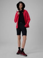 4F Spodenki trekkingowe szybkoschnące damskie - czarne XS. Czarne szorty damskie 4f, na lato, l, bez wzorów, ze skóry, wizytowe, z podwyższonym stanem. Za 179.99 zł.