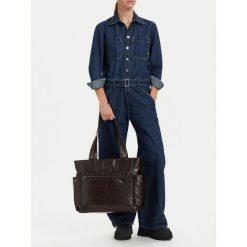 Torebka G-Star. Brązowe torebki do ręki damskie G-Star, bez wzorów, retro, bez dodatków. Za 279.99 zł.