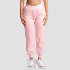 Spodnie damskie fitness jogger oversize GymBabe Cherrybloom. Czerwone spodnie dresowe damskie GYMBEAM, m, z aplikacjami, z bawełny, na fitness i siłownię. Za 140.90 zł.