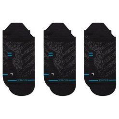 Skarpety biegowe Stance Run Ultralight Tab 3 Pack. Czarne skarpety damskie Stance, bez wzorów. Za 119.99 zł.