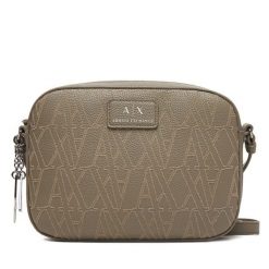 Torebka Armani Exchange. Brązowe torebki do ręki damskie Armani Exchange, bez wzorów, bez dodatków. Za 539.99 zł.