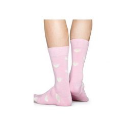 Skarpetki Happy Socks HEA01-3000. Czerwone skarpety męskie Happy Socks, z bawełny. Za 15.00 zł.