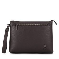 Saszetka U.S. Polo Assn. Brązowe saszetki męskie U.S. Polo Assn., młodzieżowe, małe. Za 125.99 zł.