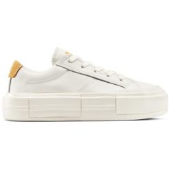 Buty sportowe Converse Chuck Taylor All Star Cruise. Białe obuwie sportowe damskie Converse, bez wzorów, ze skóry ekologicznej. W wyprzedaży za 490.00 zł.