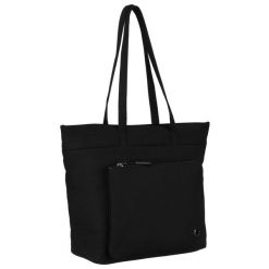 Shopperka damska Peterson PTN CSM-14 czarna. Czarne torebki shopper damskie Peterson, bez wzorów, eleganckie, bez dodatków. Za 94.99 zł.