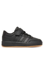 Adidas Sneakersy Breaknet 3.0 KI8683 Czarny. Czarne buty sportowe dziewczęce Adidas, bez wzorów, ze skóry, bez zapięcia. Za 179.99 zł.