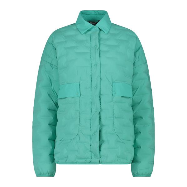 Damska kurtka puchowa CMP. Niebieskie kurtki damskie CMP, na zimę, bez wzorów, z puchu, bez kaptura. Za 614.00 zł.