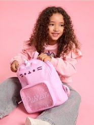 Plecak Pusheen The Cat - różowy. Czerwone torby i plecaki dziecięce Sinsay. Za 39.99 zł.
