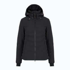 Kurtka narciarska damska BOGNER FIRE+ICE Janka 4. Czarne kurtki damskie m, bez wzorów, z elastanu, bez kaptura, narciarskie. Za 2,369.00 zł.