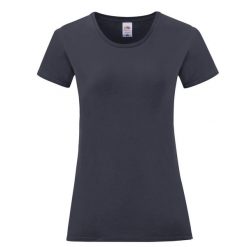 Koszulka Damska Iconic 150. Niebieskie koszulki sportowe damskie Fruit of the Loom, xl, bez wzorów, bez kołnierzyka, bez ramiączek, trekkingowe. Za 28.99 zł.