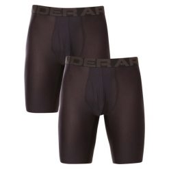 Bokserki Męskie 2szt Under Armour Tech 9in 2pack. Czarne bokserki męskie Under Armour, m, bez wzorów. Za 169.99 zł.