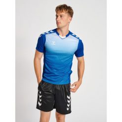 Jersey Hummel hmlcore xk sublimation. Niebieskie koszulki sportowe męskie Hummel, m, bez wzorów, z jersey, bez kołnierzyka, bez ramiączek, na fitness i siłownię. Za 163.65 zł.