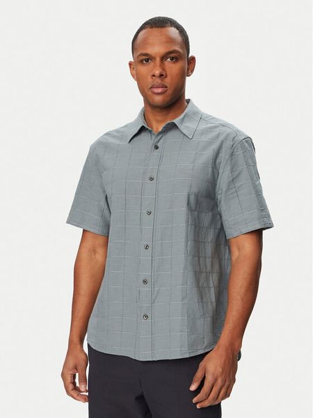 Calvin Klein Koszula LV04LF115G Zielony Regular Fit. Zielone koszule męskie Calvin Klein, m, bez wzorów, bez kołnierzyka, bez ramiączek. Za 409.99 zł.