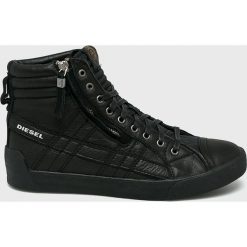 Diesel - Buty. Czarne buty sportowe męskie Diesel, z gumy. Za 769.90 zł.