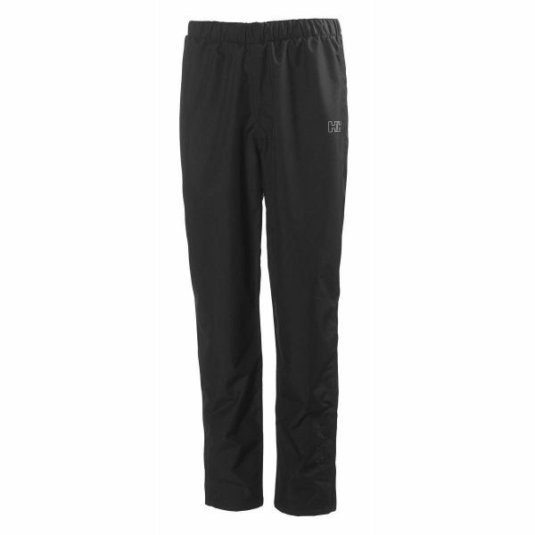 Spodnie przeciwdeszczowe dla kobiet Helly Hansen Seven J. Czarne spodnie materiałowe damskie Helly Hansen, m, bez wzorów. Za 383.00 zł.