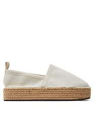 Calvin Klein Jeans Espadryle Platform Espadrille Uc YW0YW01377 Écru. Espadryle damskie Calvin Klein Jeans, bez wzorów, z jeansu, bez obcasa, bez zapięcia. Za 279.99 zł.