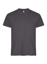 Clique Basic-T T-shirt męski o dopasowanym kroju – Metal Grey. Szare t-shirty męskie CLIQUE, m, bez wzorów, z bawełny, bez kołnierzyka. Za 82.69 zł.