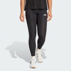 Legginsy Essentials 3-Stripes Cotton. Białe legginsy damskie Adidas, xl, bez wzorów. Za 129.00 zł.