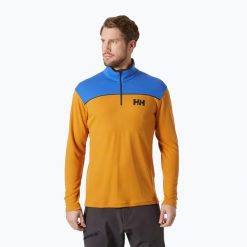 Bluza żeglarska męska Helly Hansen HP 1/2 Zip Pullover. Niebieskie bluzy męskie Helly Hansen, m, bez wzorów, bez kaptura, żeglarskie. Za 369.99 zł.
