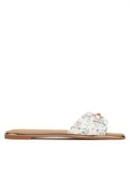 Aldo Klapki Alamassi 14193540 Biały. Białe klapki damskie Aldo, bez wzorów, ze skóry, bez obcasa. Za 229.99 zł.