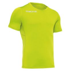 Koszulka Macron Matthew. Żółte koszulki sportowe męskie Macron, s, bez wzorów, bez kołnierzyka, bez ramiączek, do biegania. Za 251.45 zł.