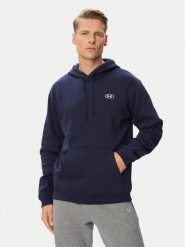 Under Armour Bluza Ua Rival 6013448 Granatowy Regular Fit. Niebieskie bluzy męskie Under Armour, m, bez wzorów, z bawełny, bez kaptura. Za 239.99 zł.